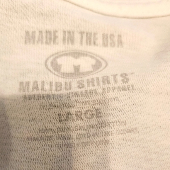 Malibu Shirts Women's Retro Short-sleeved T-shirt NWOT - Picture 9 of 10